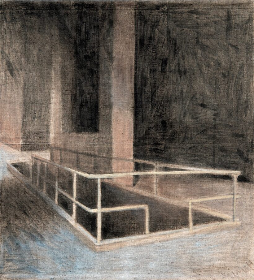 Vojnich Erzsébet (1953): Lejárat korláttal, 2007