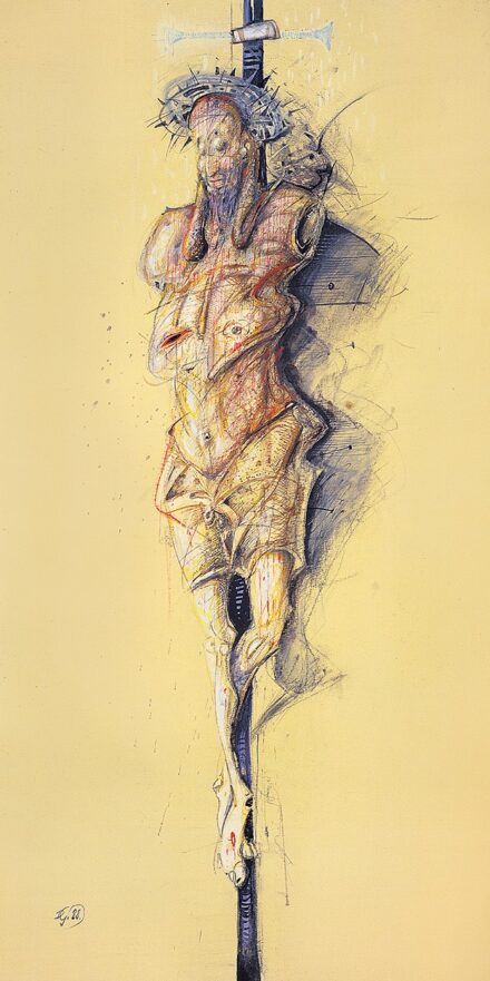 Dienes Gábor (1948-2010): Korpusz, 1988