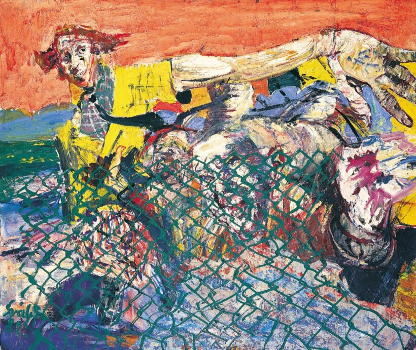 Sváby Lajos (1935-2020): Leselkedők, 1982
