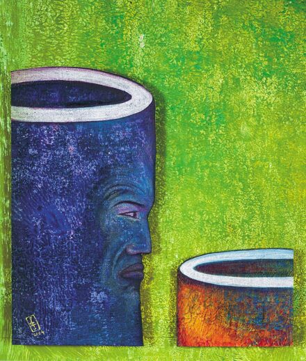 Szurcsik József (1959): Vágyhordó, 2004