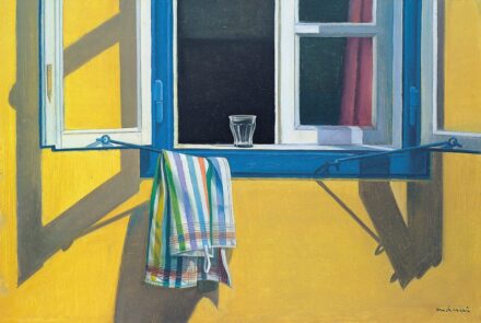 Mácsai István (1922-2005): Az ablak, 1980 körül