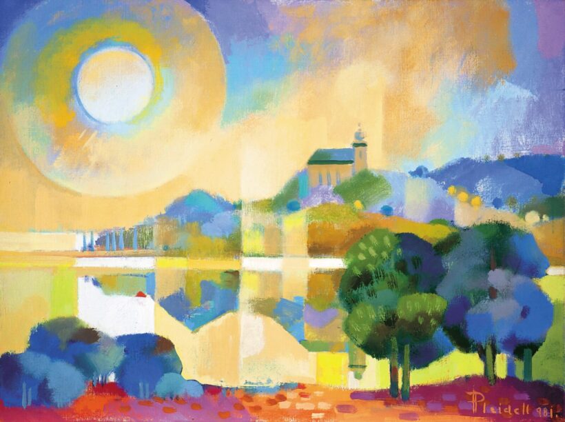 Pleidell János (1915-2007): Tihany, 1981
