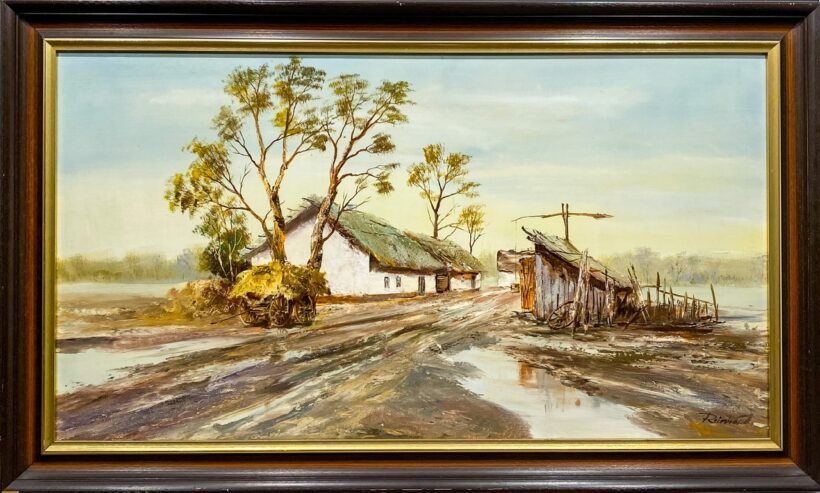 Reinhardt István (1936-): Kopáncsi tanya - Image 2