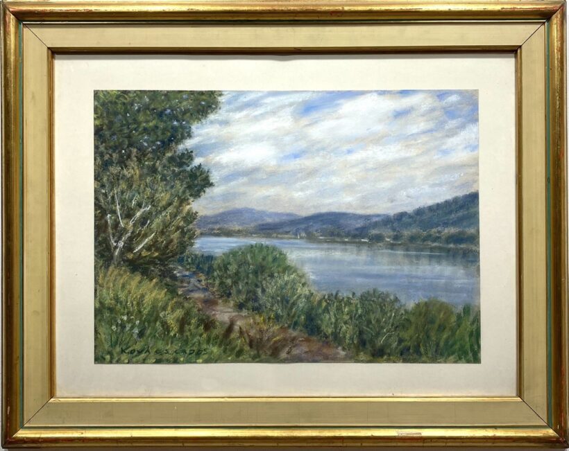 Kovács Lajos (1912-1996): Dömösi Dunapart - Image 2