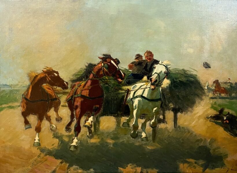 Zombory Lajos (1867-1933): Viharban