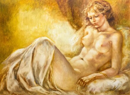 Csomor Katalin (1945- ): Női akt