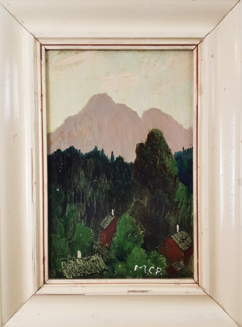 Molnár-C. Pál (1894-1981): Házak a fenyvesben - Image 2