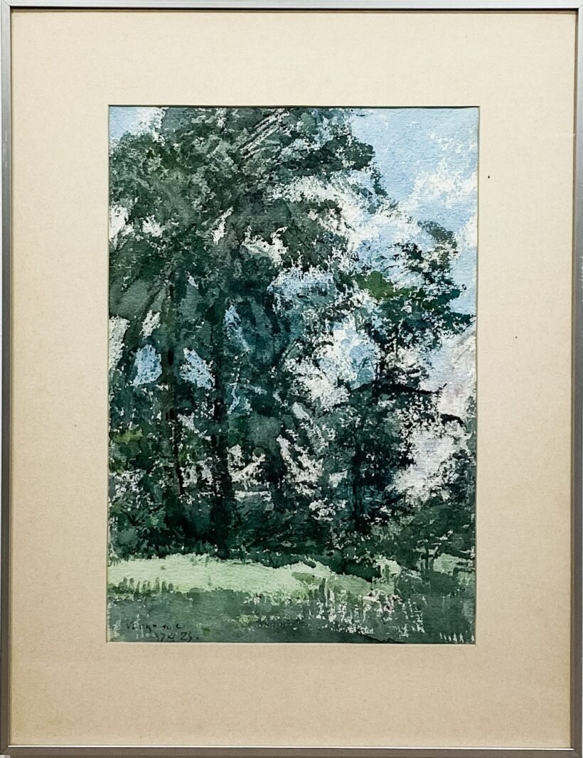 Varga Nándor Lajos(1895-1978): Nagy fák - Image 2