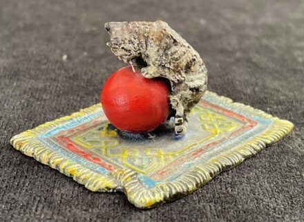 Ismeretlen alkotó: Labdával játszó cica