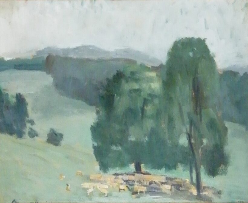 Diószegi Balázs (1914-1999): Bükki táj, 1941