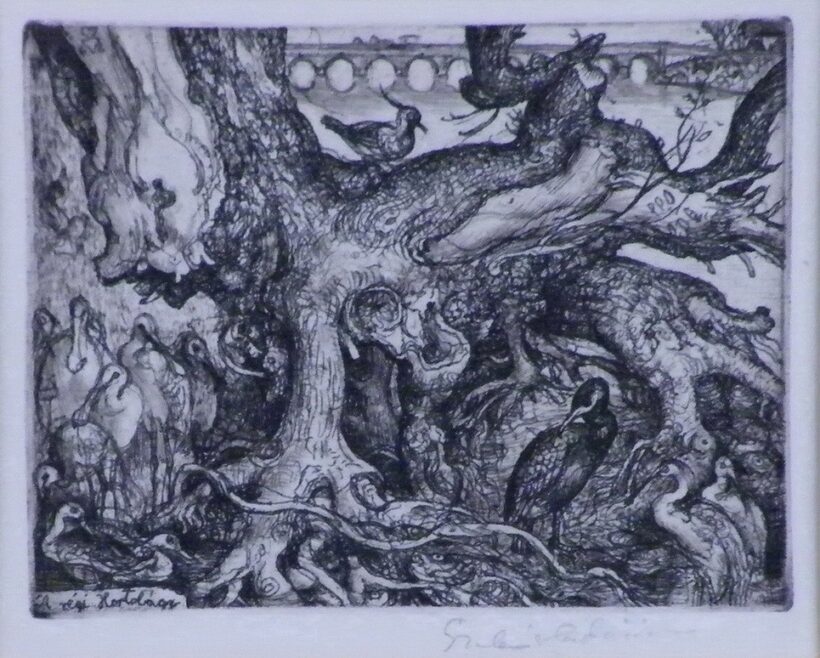Szabó Vladimir (1905 - 1991): A régi Hortobágy, 1966