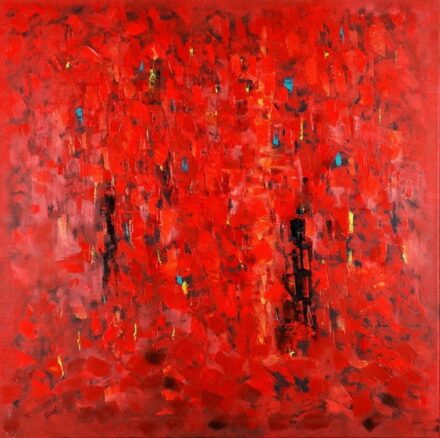 Szedő László (1971): Alakok pirosban