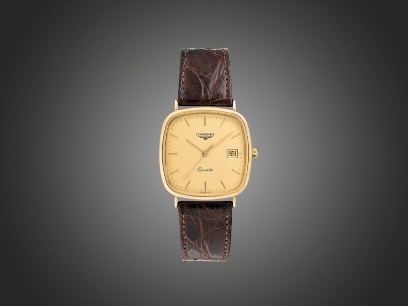 Longines arany férfi karóra