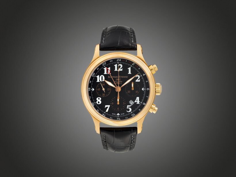 Schwarz Etienne Reveil 1902 Gmt férfi karóra
