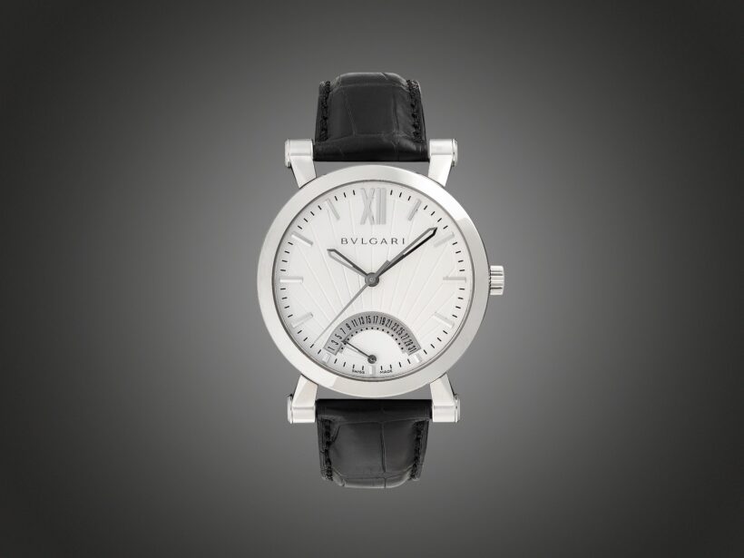Bulgari Satirio Rertograde férfi karóra