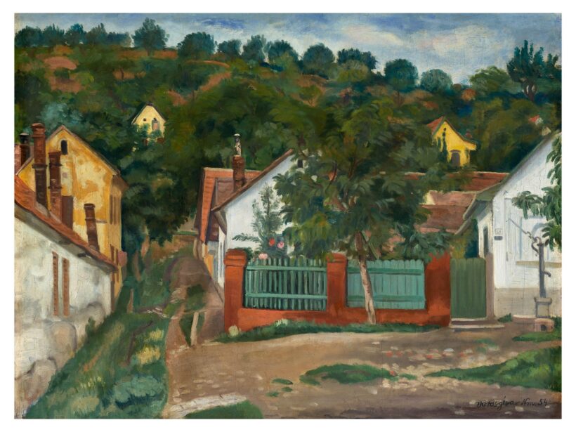 Vörös Géza: Nagymarosi utca, 1954