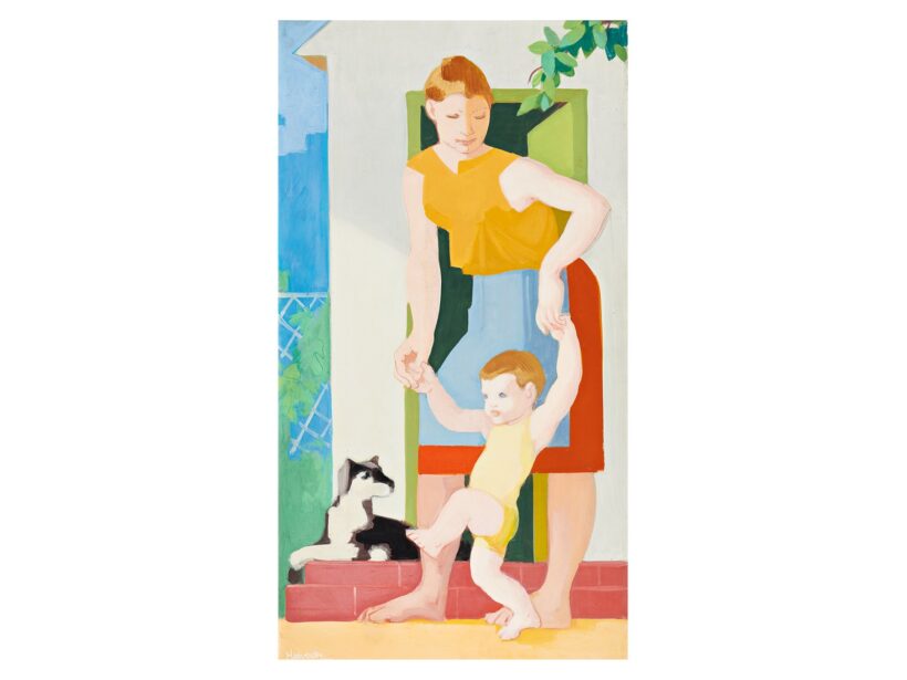 Medvecky Jenő: Első lépés, 1960