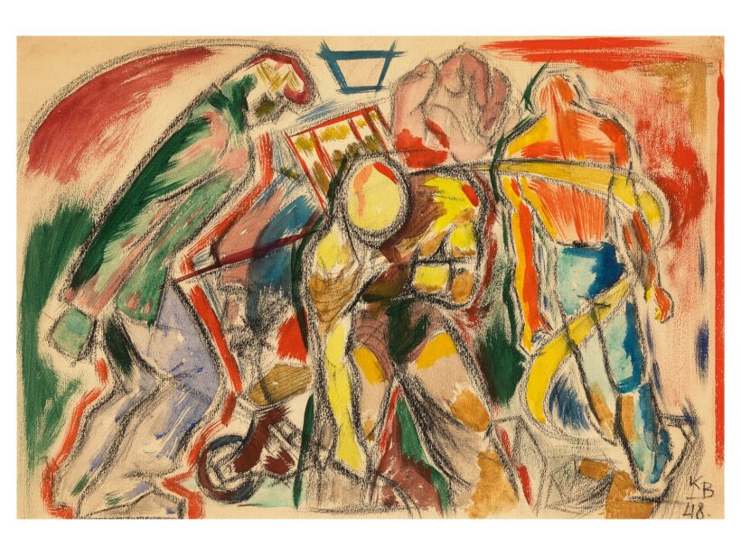 Kondor Béla: Újjáépítés, 1948