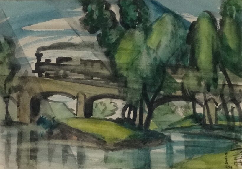 Boromisza Tibor (1880-1960): Viadukt, 1924