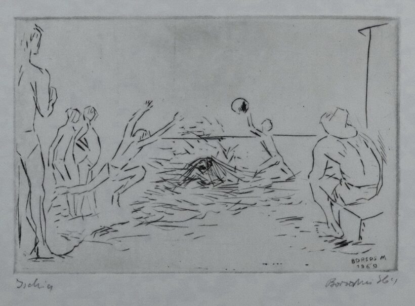 Borsos Miklós (1906-1990): Istria, 1969