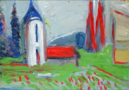 Schéner Mihály (1923-2009): Békéscsaba templom