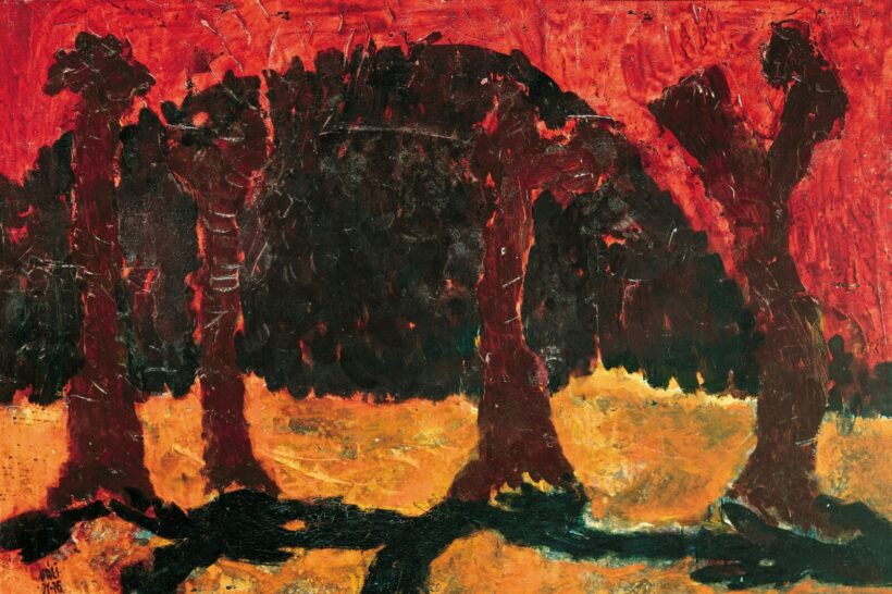 Váli Dezső (1942): Vörös ég, 1971