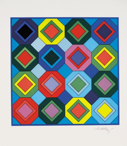 Vasarely Victor (1906-1997): Okta-folklore