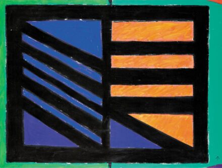 Aknay János (1949): Angyalváró ablak, 2001