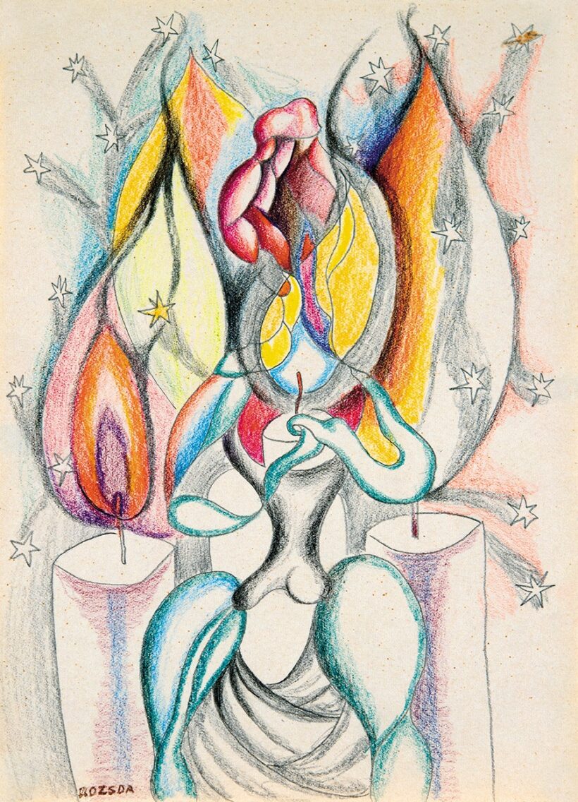 Rozsda Endre (1913-1999): Cím nélkül, 1940 körül