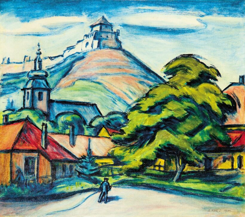 A. Tóth Sándor (1904-1980): Sümegi vár, 1970