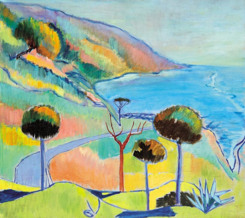 Fenyő György (1904-1978): Dél-francia táj, 1929-1930 körül