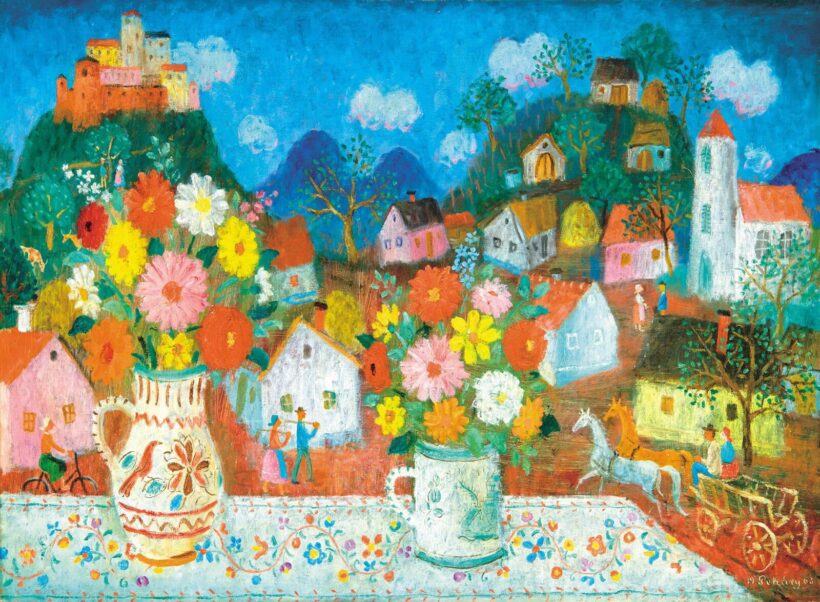 Pekáry István (1905-1981): Fiori, 1963