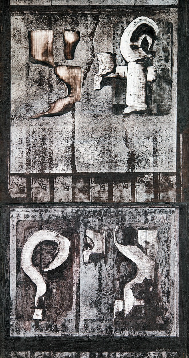 Ország Lili (1926-1978): Mágikus ábrák, 1969