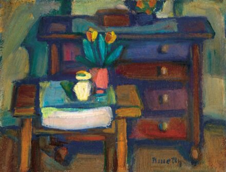 Kmetty János (1889-1975): Műterem részlet
