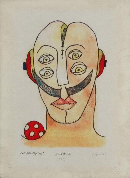 ef Zámbó István (1950) : Dali fülhallgatóval IV/VI,