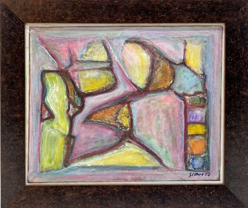 Sipos Endre (1951-): Rendeződés IV. - Image 2