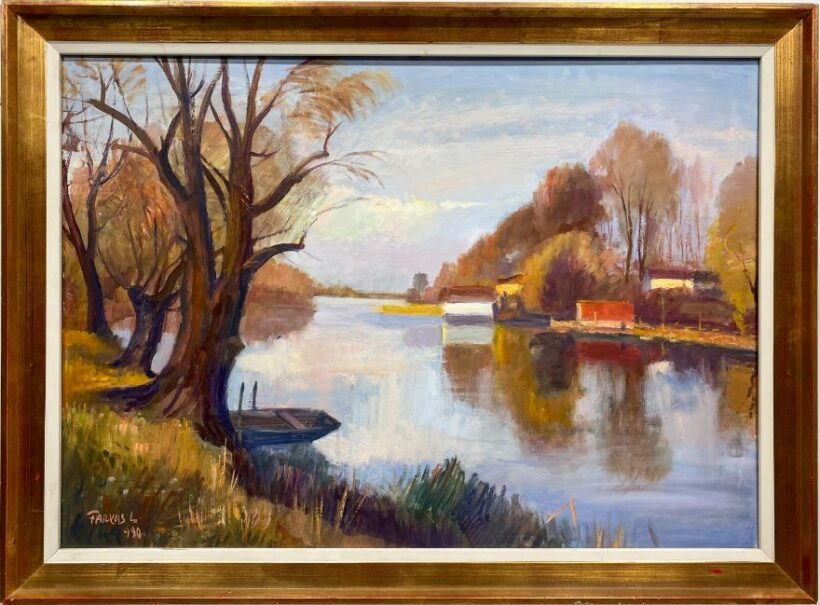 Farkas Lajos (1919-1998): Vesszős sziget - Image 2