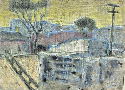 Mihaltz Pál (1899-1988): Utca sarok