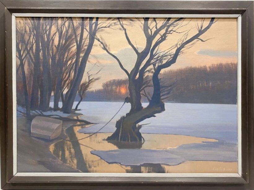 Erdős Péter (1938-): Jeges Tisza - Image 2