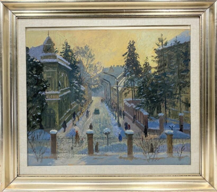 Z. Soós István (1990-2002): Kaposvár Samssich u. télen - Image 2