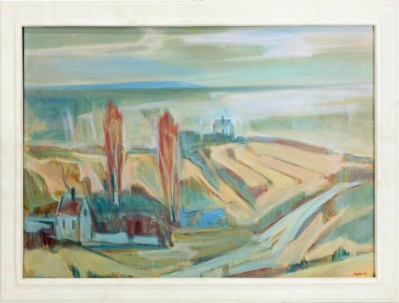Bojtor Károly (1933-1999) : Balatoni táj - Image 2