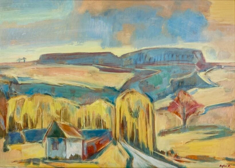 Bojtor Károly (1933-1999): Őszi táj