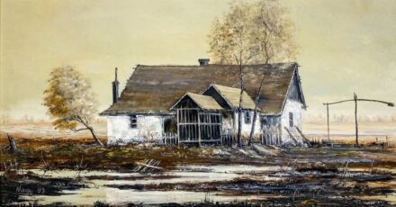 Nagy jelzéssel: Tanyai napfelkelte