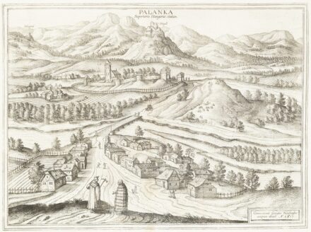 Jakob és Georg Hoefnagel: Drégelypalánk vára, 1617