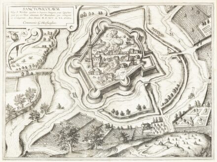 Jakob és Georg Hoefnagel: Törökszentmiklós látképe, 1617