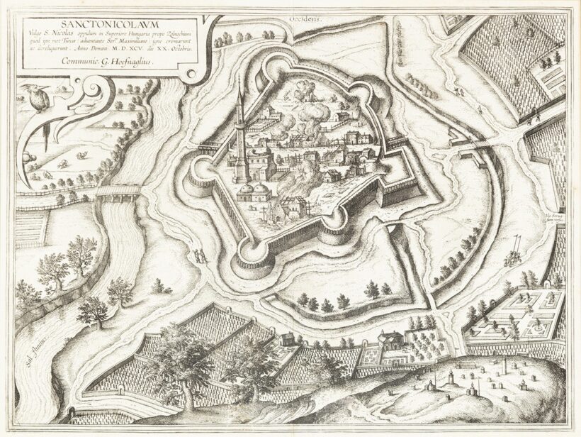 Jakob és Georg Hoefnagel: Törökszentmiklós látképe, 1617