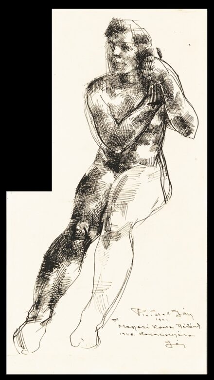 Pleidell János: Akt, 1941