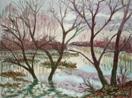 Weisz Zsuzsanna (1925 - 2017): Hajnal a Rábánál, 1982