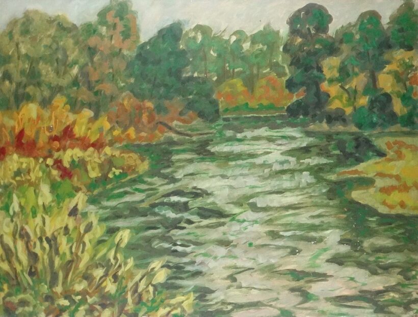 Weisz Zsuzsanna (1925 - 2017): Őszi Sorok, 1978.