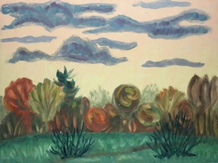 Weisz Zsuzsanna (1925 - 2017): Naplemente, 1972.